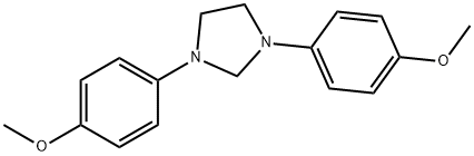 Imidazolidine, 1,3-bis(4-methoxyphenyl)- 结构式