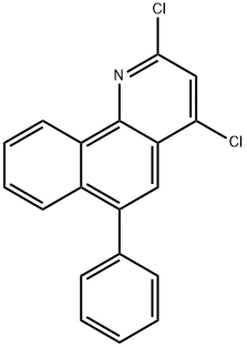 2, 4-二氯-6-苯基苯并[H]喹啉,1407504-41-9,结构式