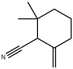 Cyclohexanecarbonitrile, 2,2-dimethyl-6-methylene-
