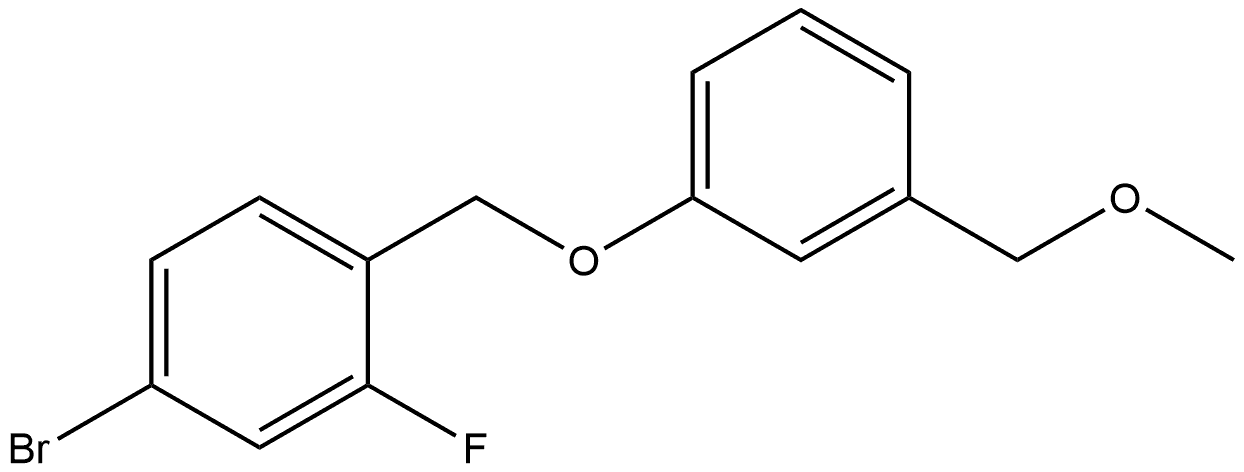 4-Bromo-2-fluoro-1-[[3-(methoxymethyl)phenoxy]methyl]benzene|