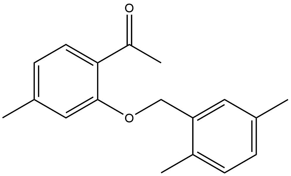1409043-70-4 1-[2-[(2,5-Dimethylphenyl)methoxy]-4-methylphenyl]ethanone