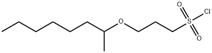 3-(辛烷-2-基氧基)丙烷-1-磺酰氯 结构式