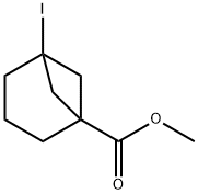Bicyclo[3.1.1]heptane-1-carboxylic acid, 5-iodo-, methyl ester 结构式