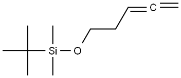 Silane, (1,1-dimethylethyl)dimethyl(3,4-pentadien-1-yloxy)- 结构式