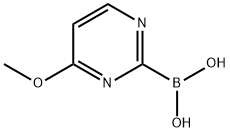 Boronic acid, B-(4-methoxy-2-pyrimidinyl)- Structure