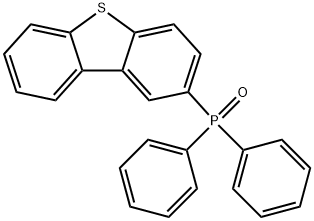 Phosphine oxide, 2-dibenzothienyldiphenyl- Struktur