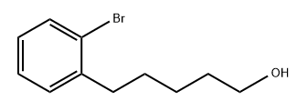 Benzenepentanol, 2-bromo-,141273-97-4,结构式