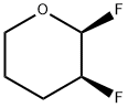 2H-Pyran, 2,3-difluorotetrahydro-, cis- (9CI) 化学構造式