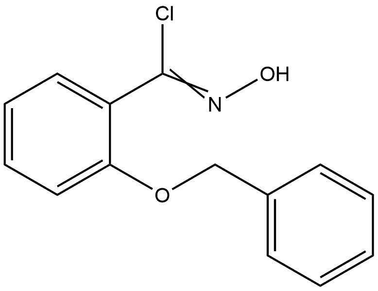 2-(Benzyloxy)-N-hydroxybenzimidoyl Chloride Structure