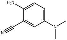 Benzonitrile, 2-amino-5-(dimethylamino)- Structure