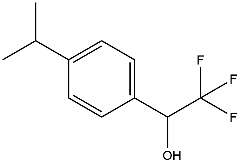 Benzenemethanol, 4-(1-methylethyl)-α-(trifluoromethyl)-