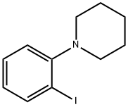 Piperidine, 1-(2-iodophenyl)- Structure