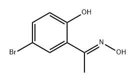 Ethanone, 1-(5-bromo-2-hydroxyphenyl)-, oxime, (1E)- 结构式