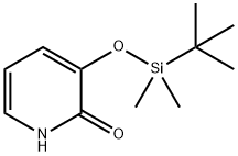 2(1H)-Pyridinone, 3-[[(1,1-dimethylethyl)dimethylsilyl]oxy]- Structure