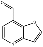 Thieno[3,2-b]pyridine-7-carboxaldehyde Struktur