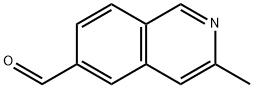 3-Methylisoquinoline-6-carbaldehyde 结构式