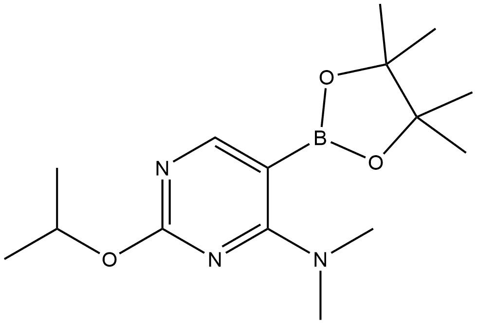 N,N-Dimethyl-2-(1-methylethoxy)-5-(4,4,5,5-tetramethyl-1,3,2-dioxaborolan-2-y...,1416719-32-8,结构式