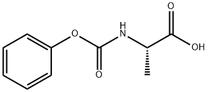L-Alanine, N-(phenoxycarbonyl)- Structure