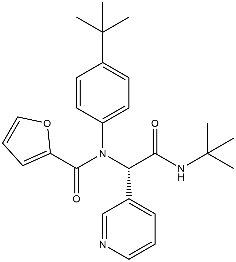 ML188 enantiomer Structure