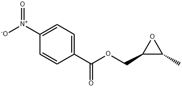 2,3-EPOXYBUTYLESTER-4-NITROBENZOATE 化学構造式