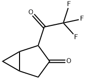 Bicyclo[3.1.0]hexan-3-one, 2-(2,2,2-trifluoroacetyl)- 结构式