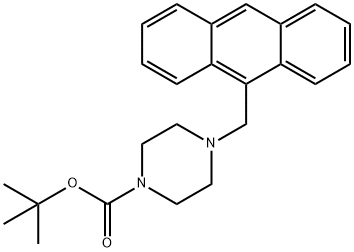 1-Piperazinecarboxylic acid, 4-(9-anthracenylmethyl)-, 1,1-dimethylethyl ester