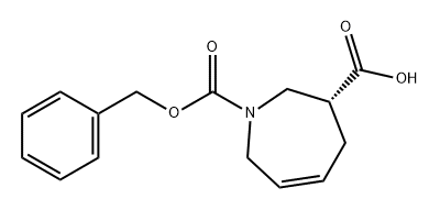 1H-Azepine-1,3-dicarboxylic acid, 2,3,4,7-tetrahydro-, 1-(phenylmethyl) ester, (3R)-