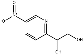 1-(5-硝基-2-吡啶基)-1,2-乙二醇, 1419604-66-2, 结构式