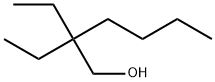 2,2-DIETHYL-1-HEXANOL 化学構造式