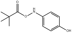 Propanoic acid, 2,2-dimethyl-, (4-hydroxyphenyl)azanyl ester