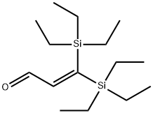 3,3-双(三乙基硅基)丙烯醛,1421789-57-2,结构式