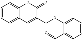 2-((2-Oxo-2H-chromen-3-yl)methoxy)benzaldehyde Structure