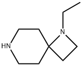1-ethyl-1,7-diazaspiro[3.5]nonane 化学構造式