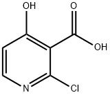 3-Pyridinecarboxylic acid, 2-chloro-4-hydroxy- Struktur