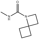 1-Azaspiro[3.3]heptane-1-carboxamide, N-methyl- Structure