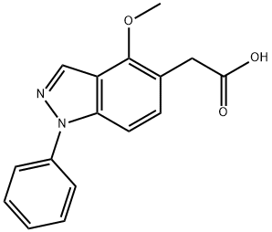 2-(4-Methoxy-1-phenyl-1H-indazol-5-yl)acetic acid Structure