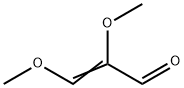 2-Propenal, 2,3-dimethoxy- 化学構造式
