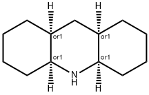 Acridine, tetradecahydro-, (4aR,8aS,9aR,10aS)-rel- Structure