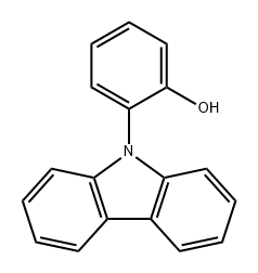 Phenol, 2-(9H-carbazol-9-yl)- Struktur