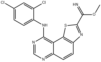化合物 EHT 5372 结构式