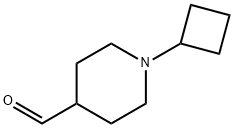4-Piperidinecarboxaldehyde, 1-cyclobutyl- 化学構造式