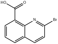 2-bromoquinoline-8-carboxylic acid Structure