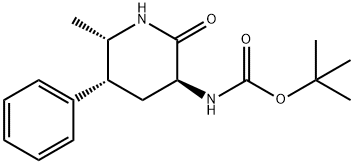 1426936-02-8 Carbamic acid, N-[(3S,5R,6S)-6-methyl-2-oxo-5-phenyl-3-piperidinyl]-, 1,1-dimethylethyl ester