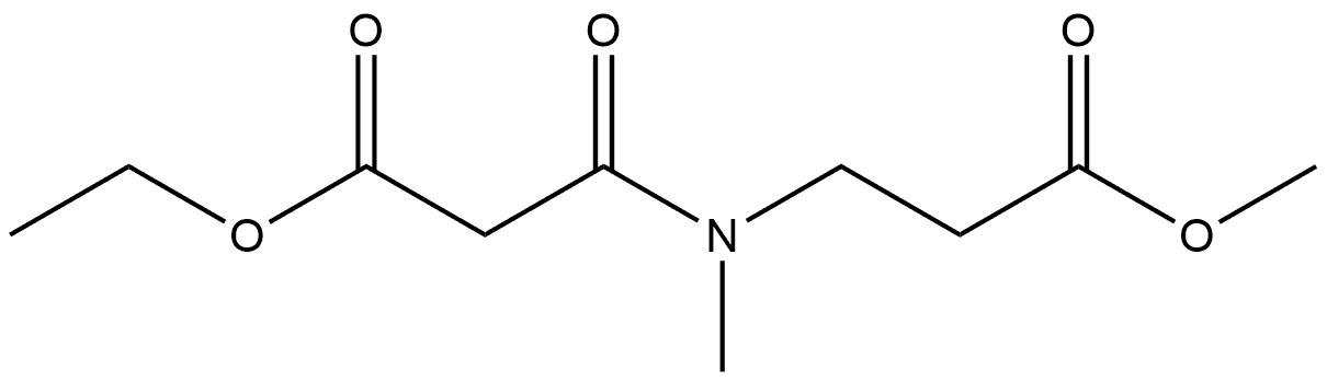 β-Alanine, N-(3-ethoxy-1,3-dioxopropyl)-N-methyl-, methyl ester