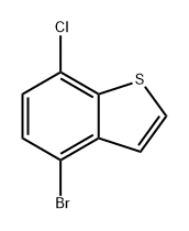Benzo[b]thiophene, 4-bromo-7-chloro- Struktur