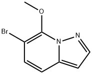 6-Bromo-7-methoxypyrazolo[1,5-a]pyridine,1427382-58-8,结构式