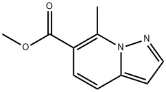 Methyl 7-methylpyrazolo[1,5-a]pyridine-6-carboxylate Struktur
