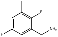 Benzenemethanamine, 2,5-difluoro-3-methyl- Structure