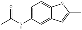 Acetamide, N-(2-methylbenzo[b]thien-5-yl)- Structure