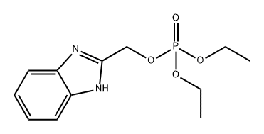 Phosphoric acid, 1H-benzimidazol-2-ylmethyl diethyl ester